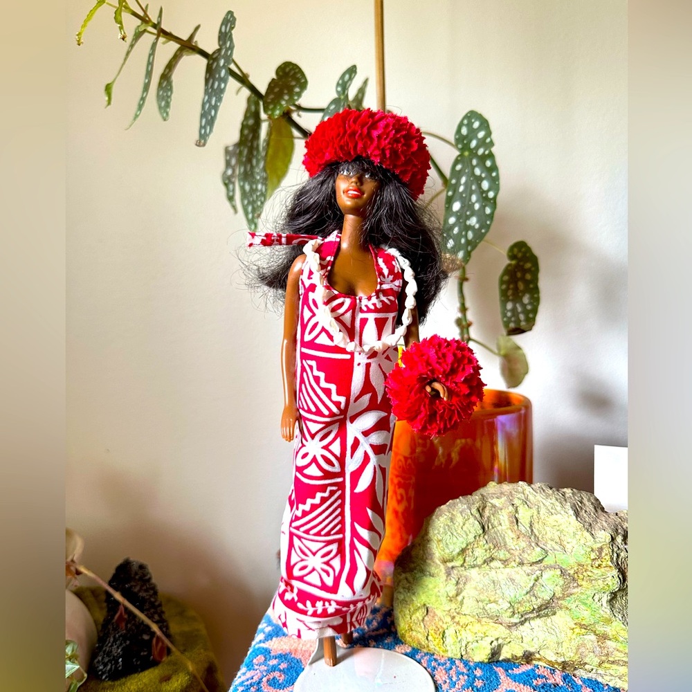 Pacific island Barbie doll